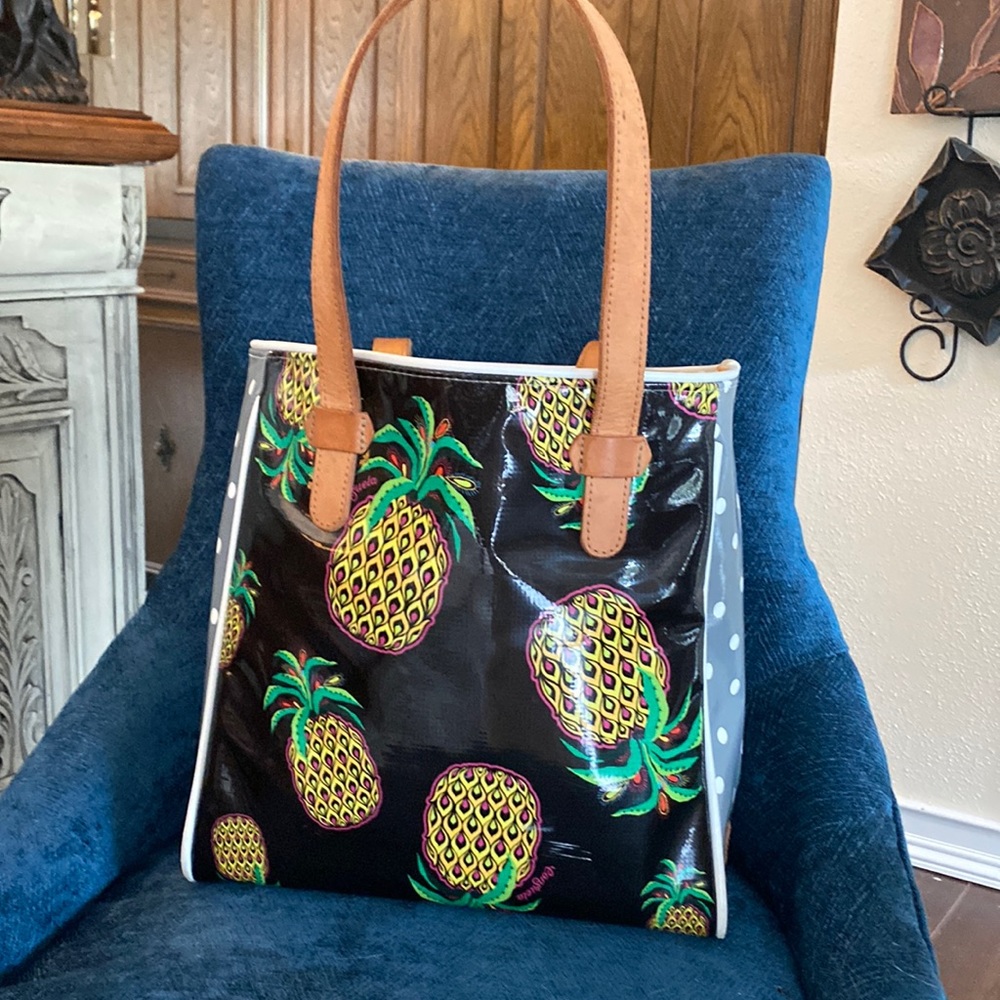 Consuela Classic Tote Pineapple & Dots